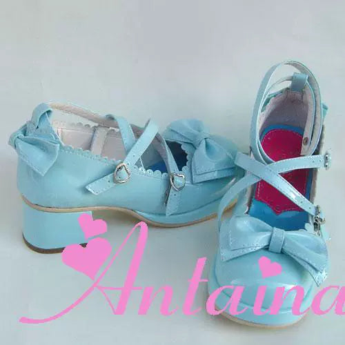 Antaina - Sweet Chunky Heels Lolita Shoes - Size 37-40 Shoes