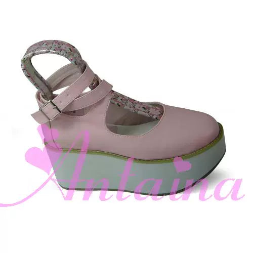 Antaina - Punk Lolita High Platforms Shoes - Lolita Ankle Strap Shoes Shoes