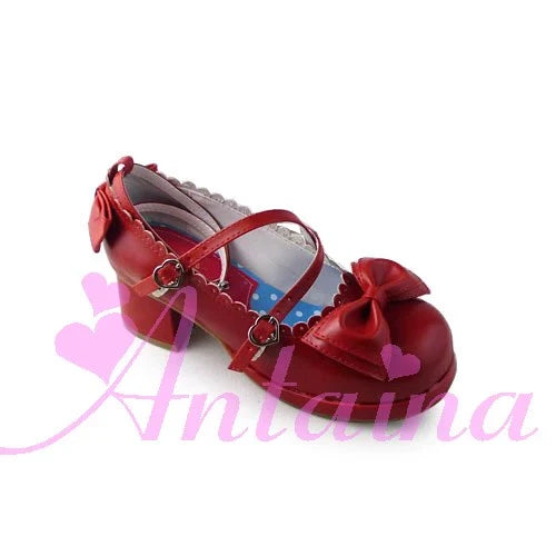 Antaina - Sweet Chunky Heels Lolita Shoes - Size 37-40 Shoes