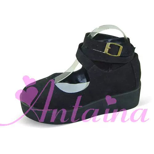 Antaina - Punk Lolita High Platforms Shoes - Lolita Ankle Strap Shoes Shoes