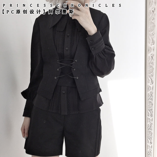 Princess Chronicles - Retro Ouji Lolita Blouse Multicolors - Innerwear
