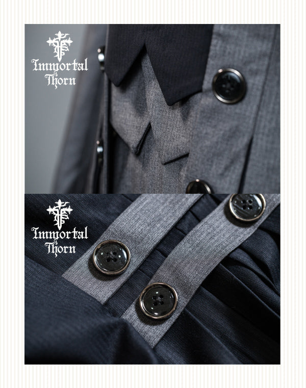 Immortal Thorn - Ouji Lolita Deacon-style Retro - Trousers Other Surprise