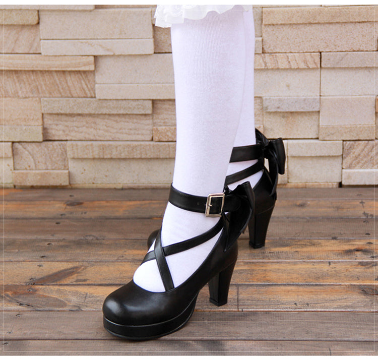 Angelic imprint - Elegant Princess Lolita Heels Shoes - Shoes