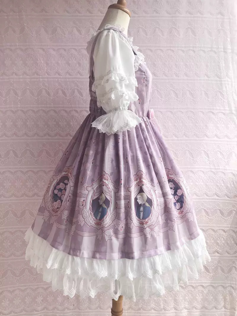 Yilia - Rose Lover’s Dream - Rose Portrait Print JSK