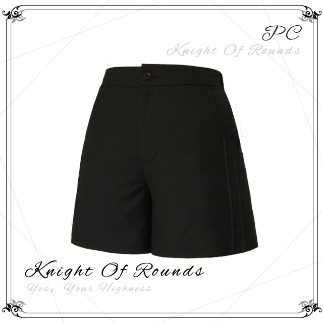 Princess Chronicles - Casual Ouji Lolita Black Shorts - Pocketed Other Surprise