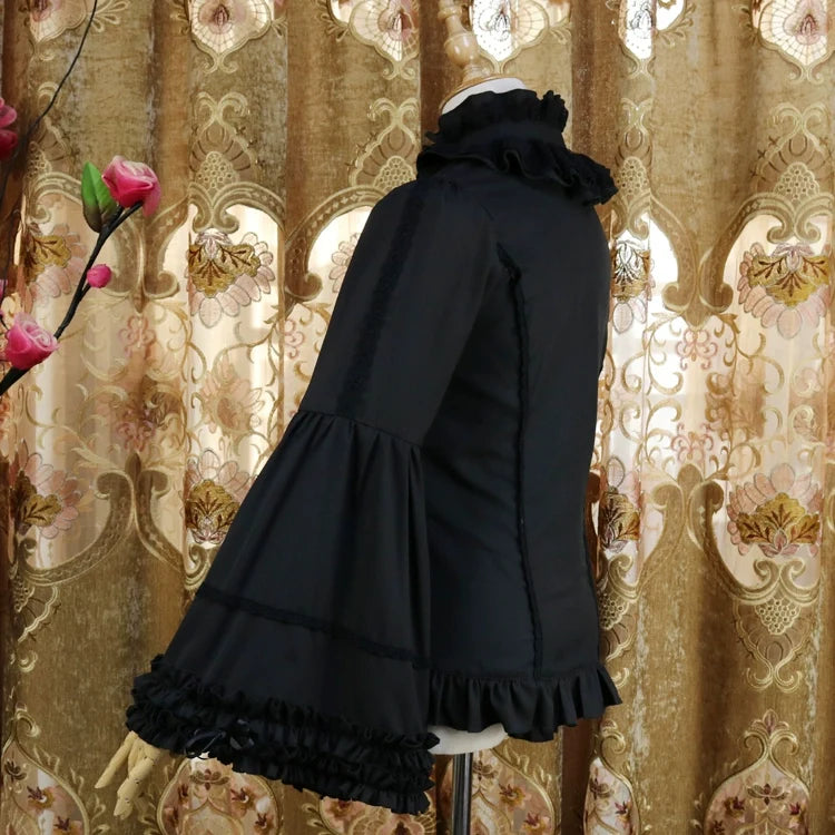 DMFS Lolita - Ever-Changing Enchantress - Classic Lolita Blouse, Tightening Hime Sleeve