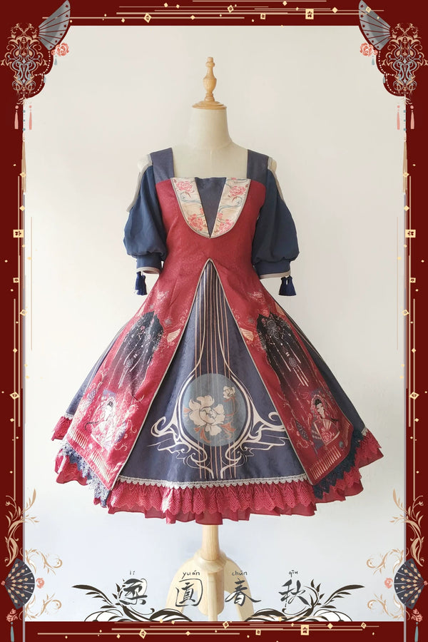 Infanta - Opera Seasons - Printed OP Three-Piece Set