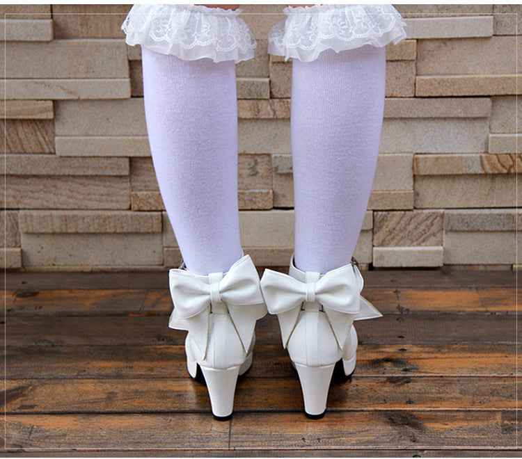 Angelic imprint - Elegant Princess Lolita Heels Shoes - Shoes
