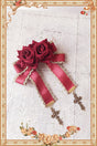 Croix rose rouge