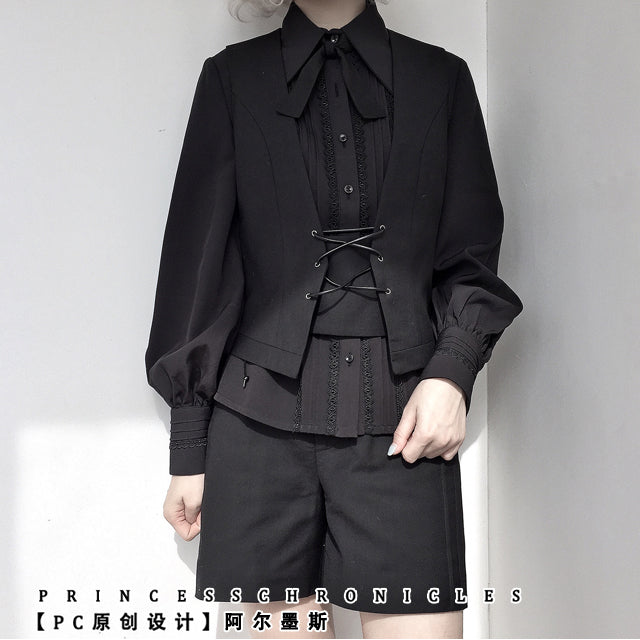 Princess Chronicles - Retro Ouji Lolita Blouse Multicolors - Innerwear