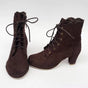 coffee suede upper - back heel 6.3 front heel 1 / 33