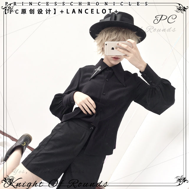 Princess Chronicles - Casual Ouji Lolita Black Shorts - Pocketed Other Surprise