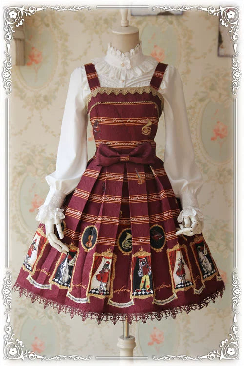 Infanta - Fragrance - Lace Ruffle Pin Tucks Classic Lolita Blouse