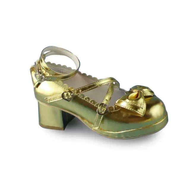 Antaina - Sweet Chunky Heels Lolita Shoes - Size 41-44 Shoes