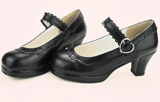 Sosic - Sweet Lolita Heel Shoes Butterfly - Bow Shoes Shoes