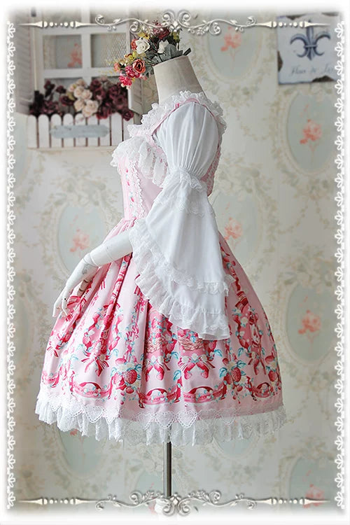 Infanta - Detachable Hime Sleeves - Chiffon Layering Top