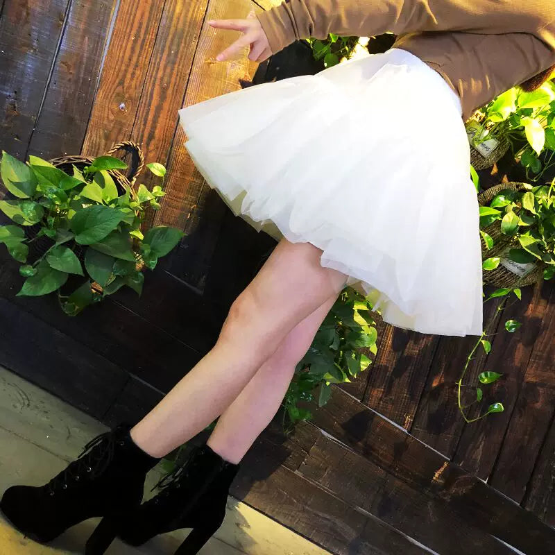 花田囍事 - 40cm 多蓬度 无骨软纱裙撑 - 细节图 6