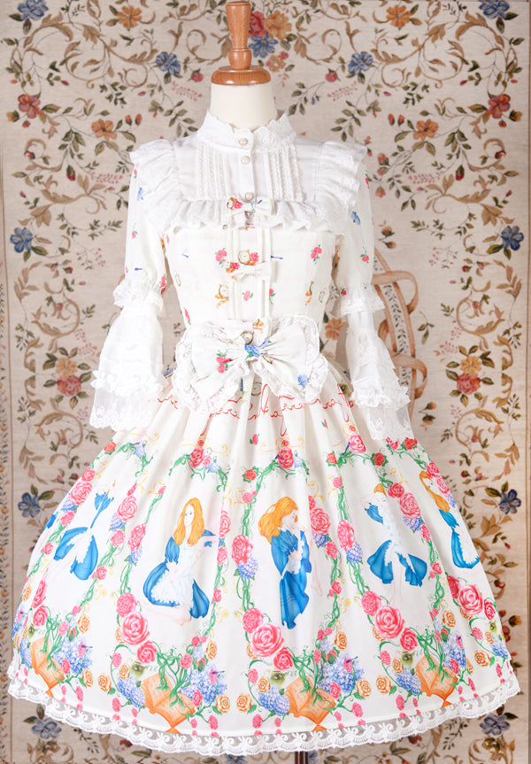 Yilia - Princess Sleeves Slim Lolita Blouse - Innerwear