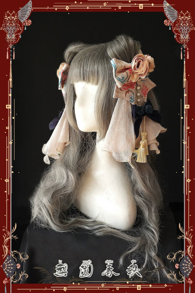 Infanta - Opera Seasons - Floral Tassel Hair Clips