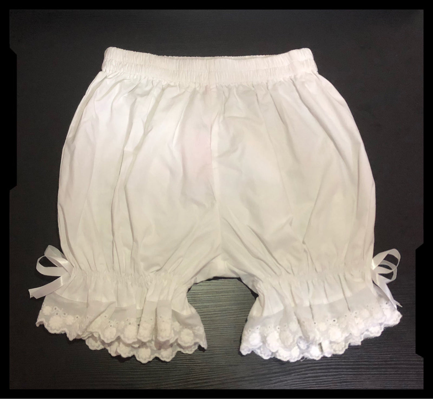 DMFS Lolita - Daily Cotton Lolita Bloomers - Black and White Other Surprise