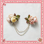 Linked Floral Brooch / One Size