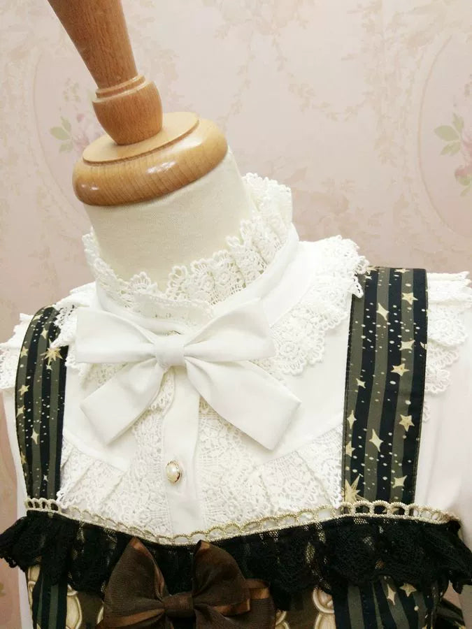 Yilia - Yilia Lolita - Stand Collar Classic Lolita Blouse