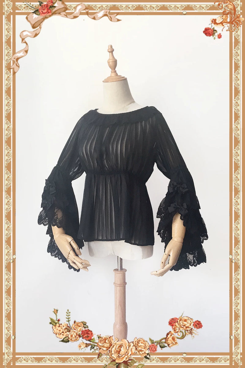 Infanta - Fairytale Town Ball - Hime-Sleeve Chiffon Blouse