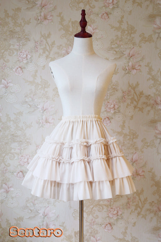 Sentaro - Puff - Elegant Summer Shorts Lolita Skirts