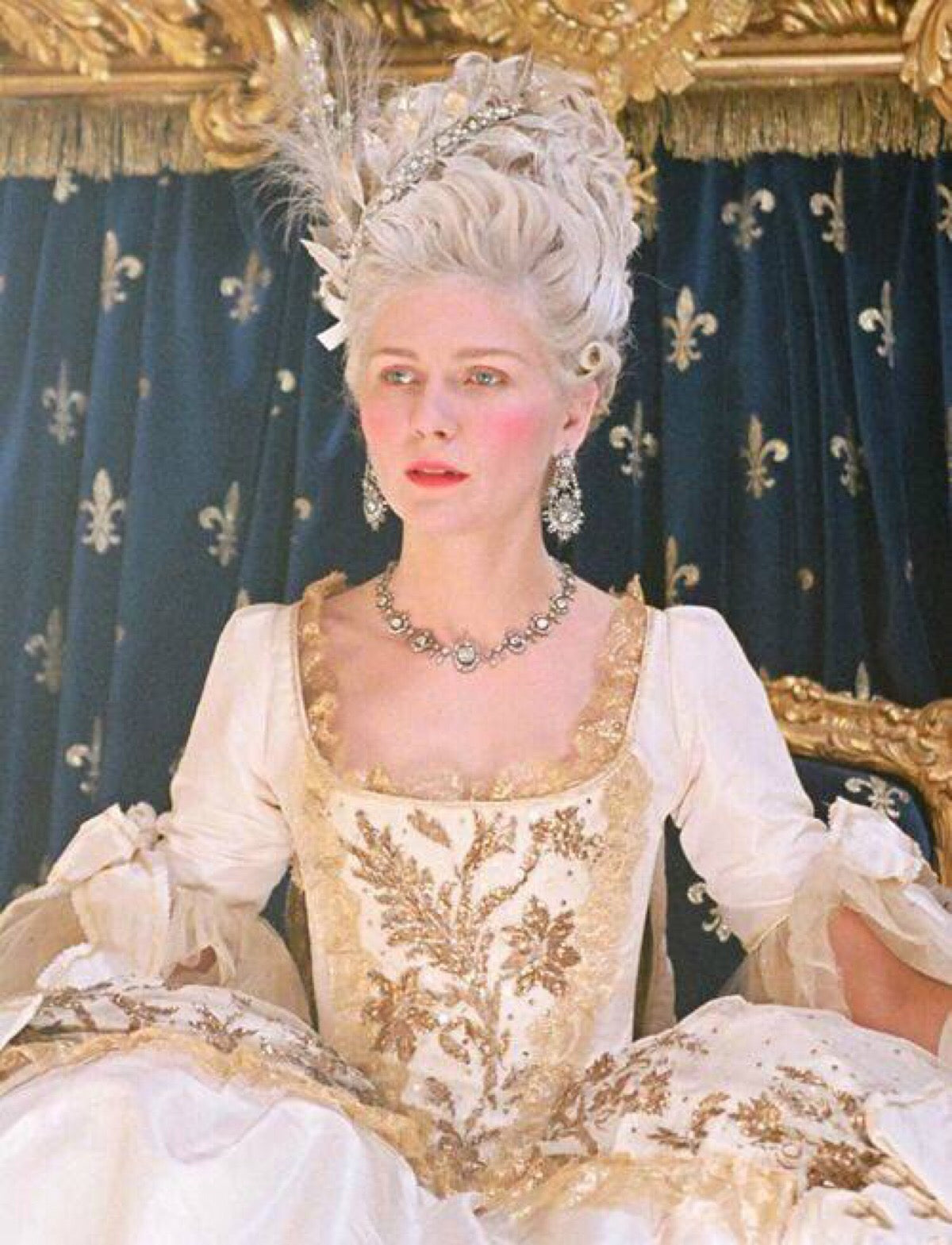 Rose of Sharon - Classic Lolita Tiered Pearl Chain - Neckwear