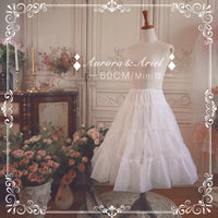 AA - 60cm Soft Tulle Petticoat - Black / In Stock