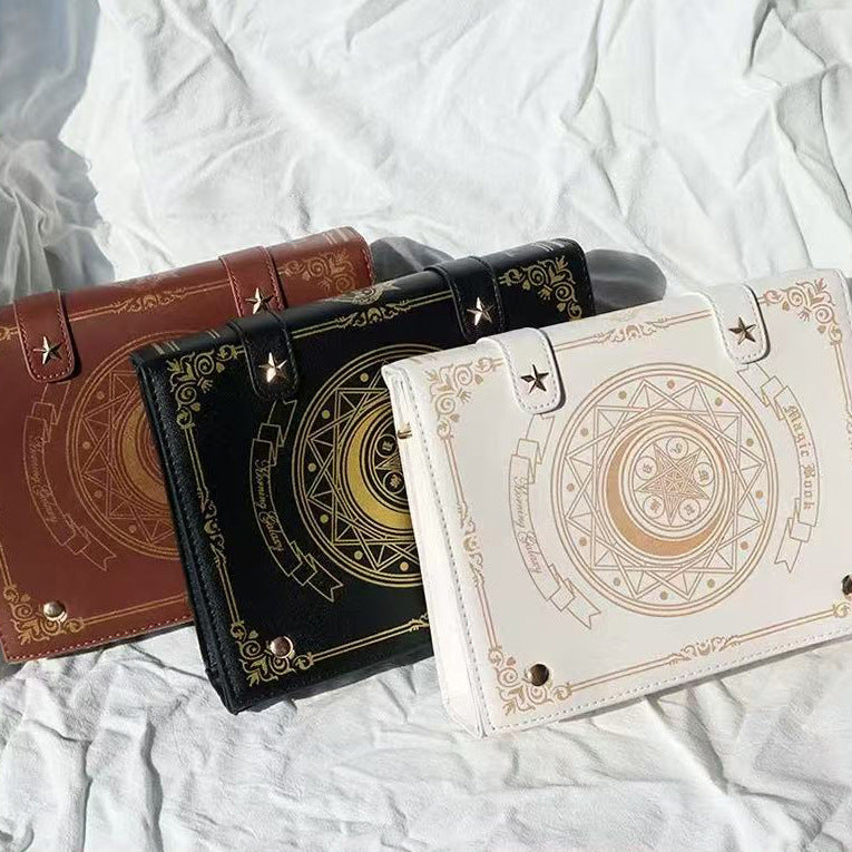 The Star-Moon Grimoire - Sweet Lolita Crossbody Clamshell bag - Lolita Fetch
