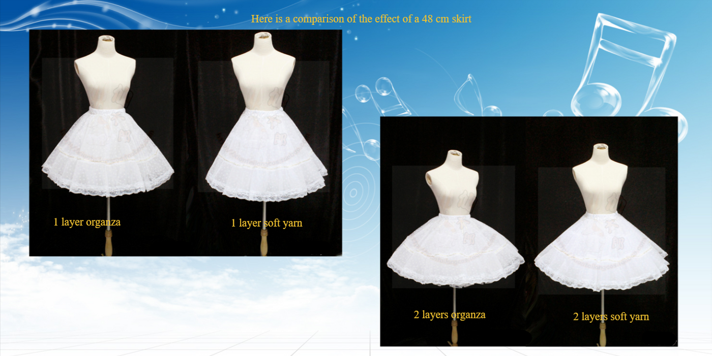 Sentaro - Sentaro Napoleon Violence 48cm - Petticoat SK Skirt