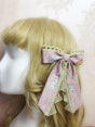 Dress-Matching Single Bow Clip
