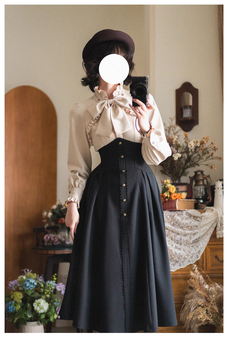 Forest Wardrobe - Forest Stationery - Classic Lolita SK Suit With Shirt And Coat