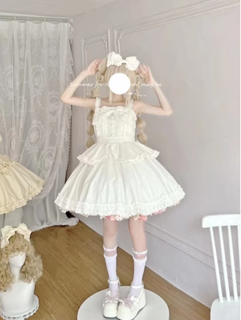 Sakurada Fawn - Plus Size Lolita JSK Dress - Multicolors JSK Dress