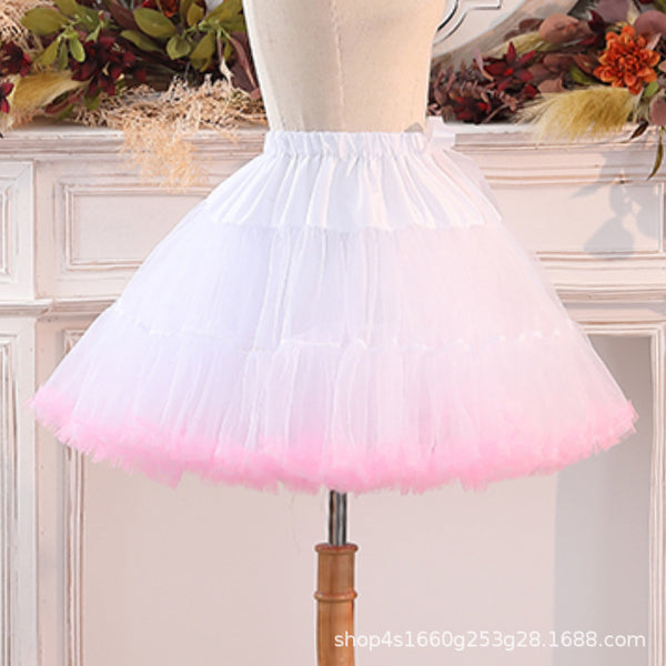 Cotton Cloud Seamless Mesh Petticoat – Multi-Color