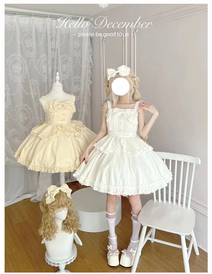 Sakurada Fawn - Plus Size Lolita JSK Dress - Multicolors JSK Dress