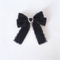 Pure black lace single piece