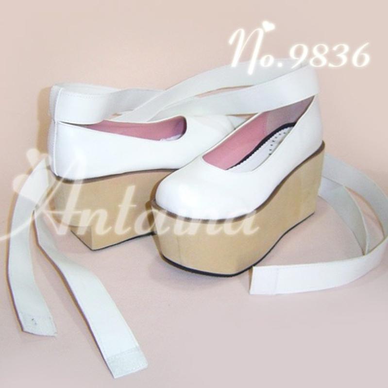 Antaina - Wedding Lolita Platform Shoes - Bridal Shoes Multicolor Shoes