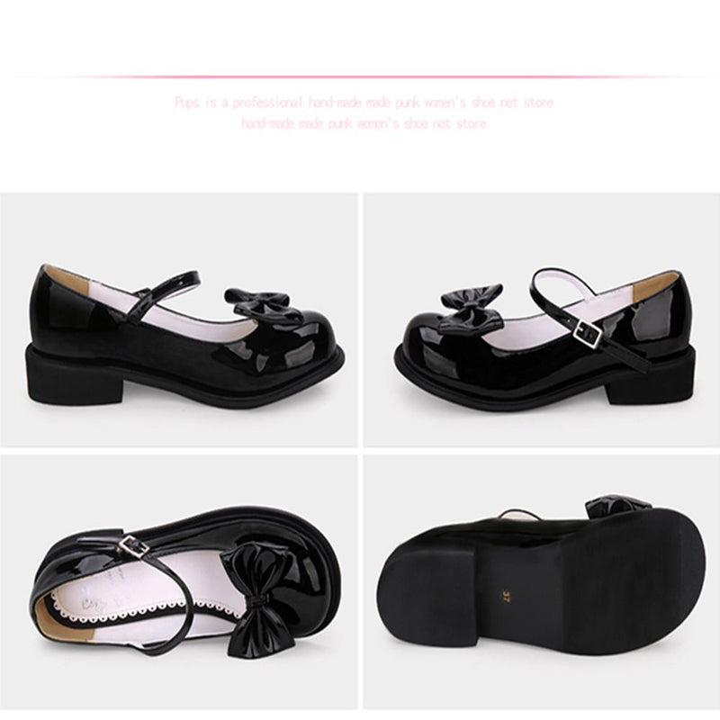 Angelic imprint - Sweet Lolita Round-tow Lolita Shoes - Multicolors Shoes