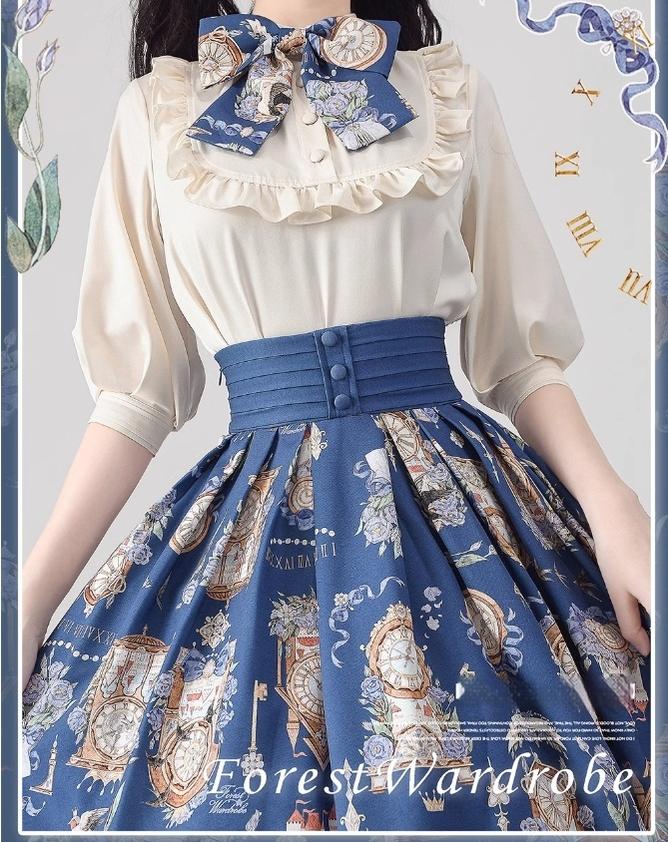 Forest Wardrobe - Eternal Echo - Sweet Lolita Skirt Classic Daily Lolita Blouse