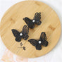 Black Butterfly 3 Hair Clips