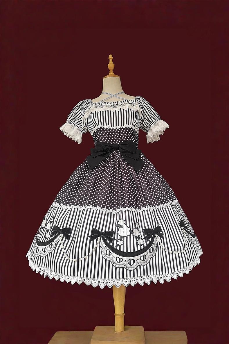Infanta - Poodle - Embroidery OP Dress
