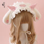 Plush Wings Rabbit Ear Headband (Pink)