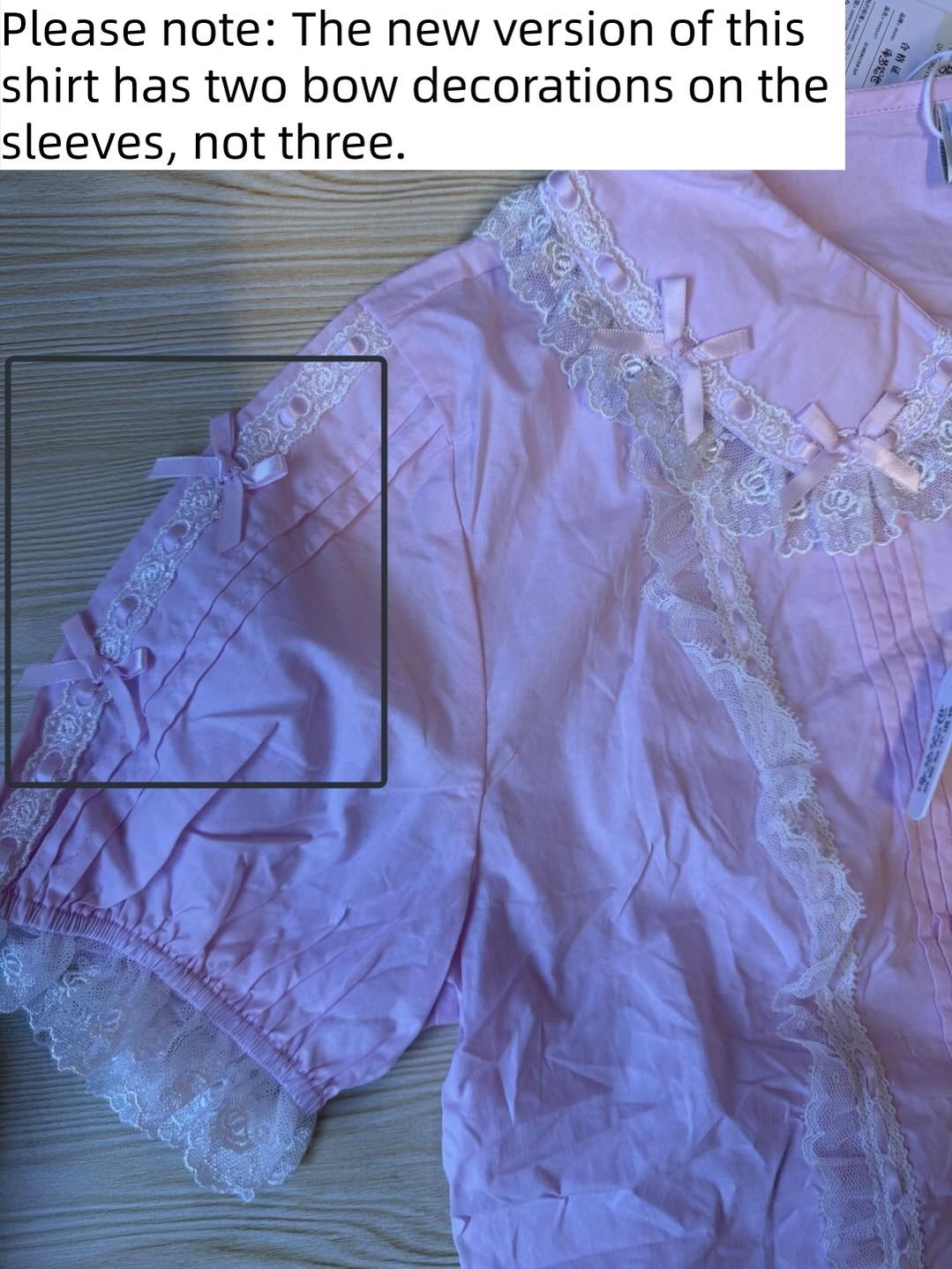 DMFS Lolita - Lanxin Shirt - Cotton Sweet Lolita Lace Blouse