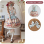 Sea Salt Blue Dress + Small Bow / S