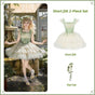 Short JSK 2-Piece Set (short JSK + flat hat) / S