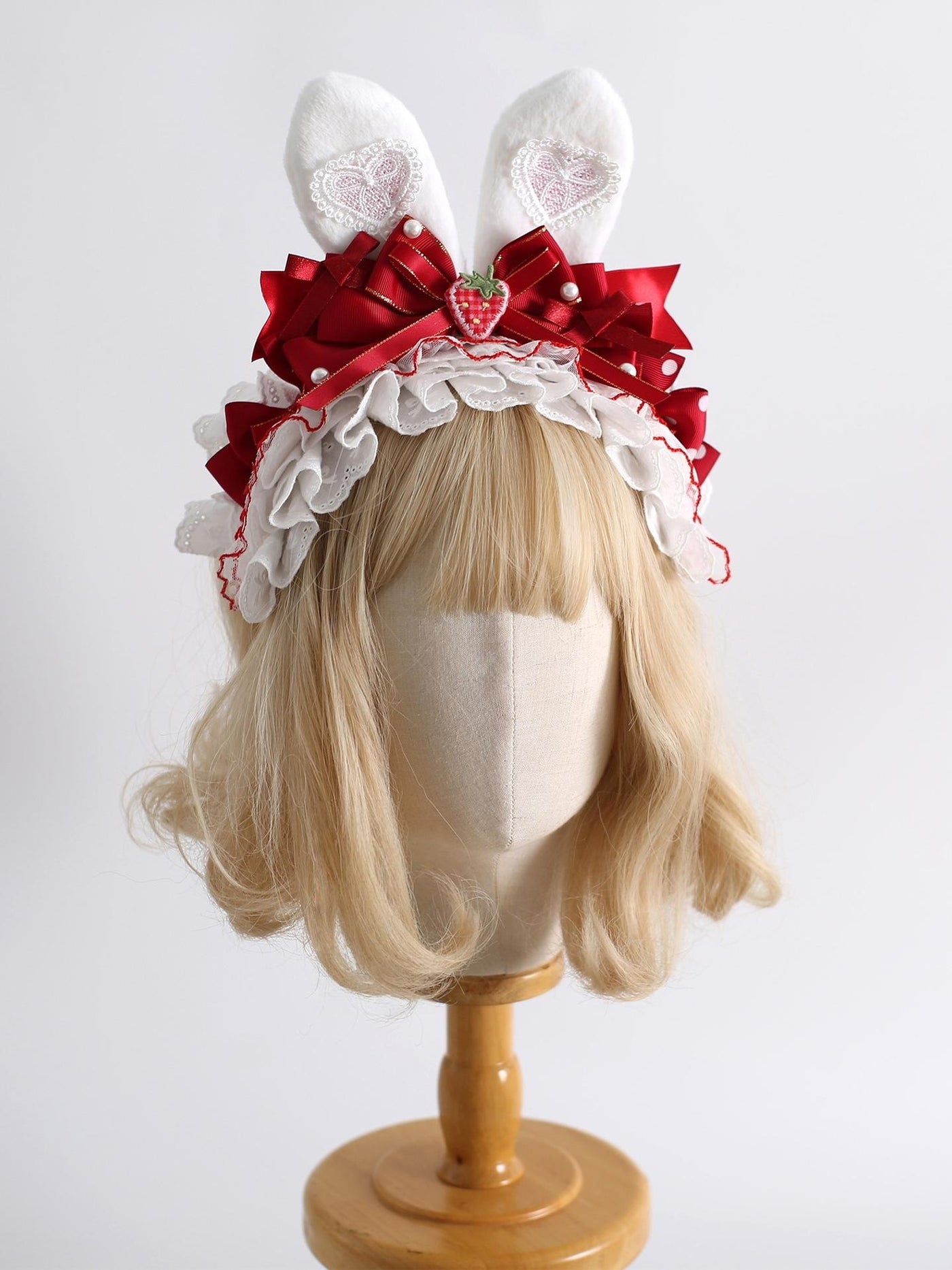 Xiaogui - Sweet Lolita Headdress - Shapeable Bunny Ear Headwear