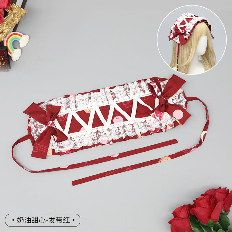 Lolita Hairband Soft Girl Dimensional Girl Lolita French Elegant Natural Color Hairband Cute Versatile Hair Accessory - Lolita Fetch