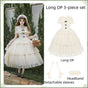 Long OP 3-piece set (long OP + detachable sleeves + hairband) / S